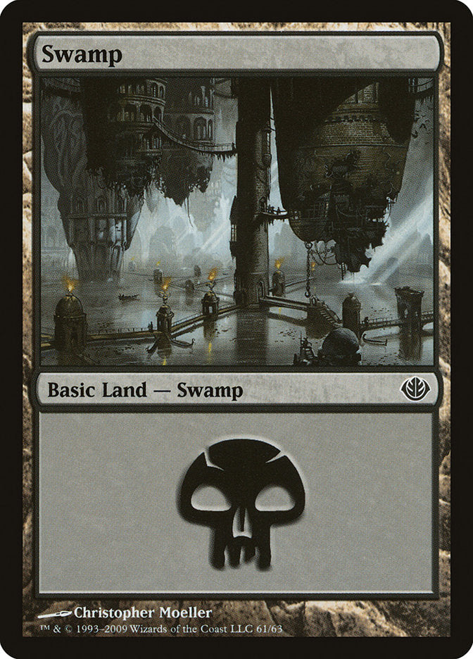 Swamp (61) [Duel Decks: Garruk vs. Liliana] - Magic: The Gathering - Card Brawlers | Quebec | Canada |