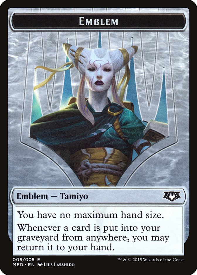 Tamiyo, the Moon Sage Emblem [Mythic Edition Tokens] - Magic: The Gathering - Card Brawlers | Quebec | Canada |