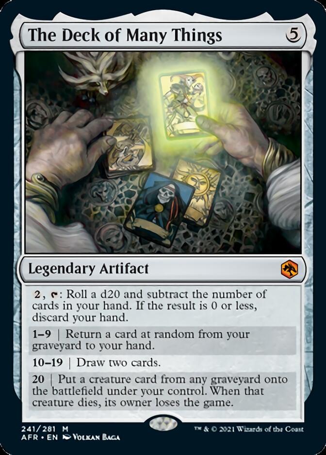 The Deck of Many Things [Dungeons & Dragons: Adventures in the Forgotten Realms] - Magic: The Gathering - Card Brawlers | Quebec | Canada |