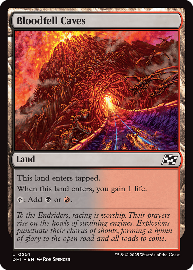 Bloodfell Caves [Aetherdrift] - Magic: The Gathering - Card Brawlers | Quebec | Canada |