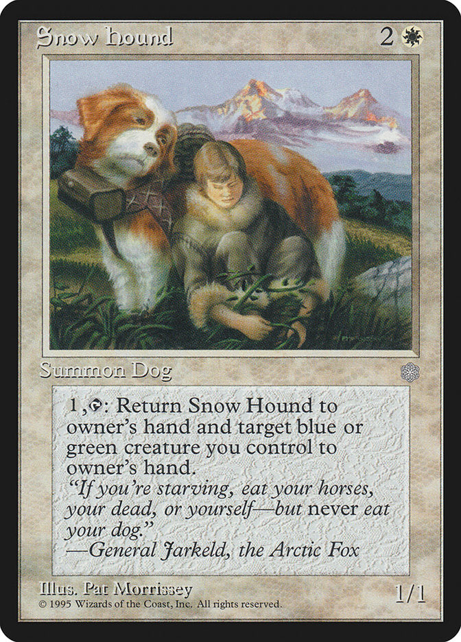 Snow Hound [Ice Age] - Magic: The Gathering - Card Brawlers | Quebec | Canada |