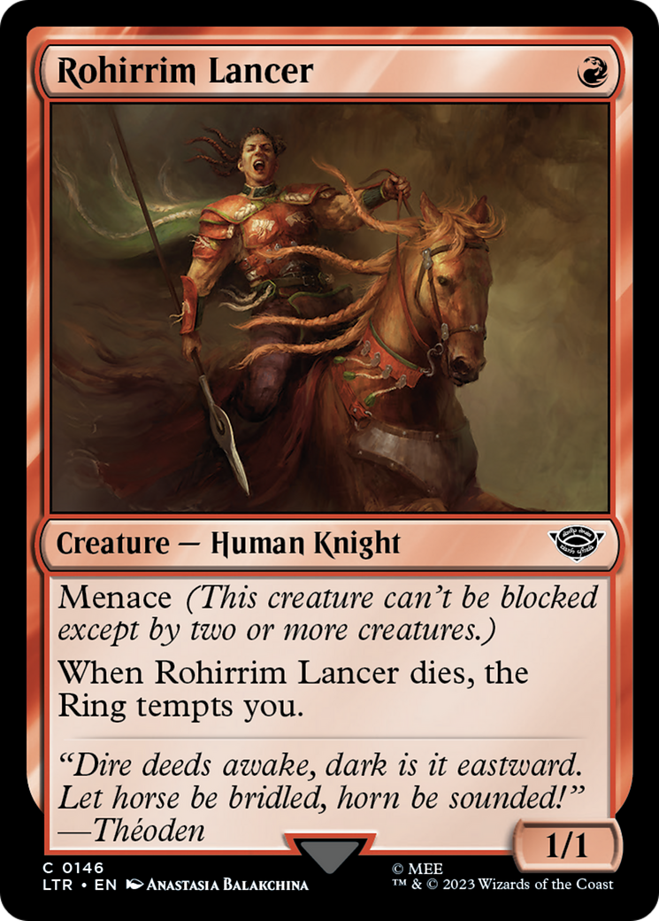 Rohirrim Lancer [The Lord of the Rings: Tales of Middle-Earth] - Magic: The Gathering - Card Brawlers | Quebec | Canada |