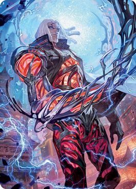 Tezzeret, Betrayer of Flesh Art Card [Kamigawa: Neon Dynasty Art Series] - Magic: The Gathering - Card Brawlers | Quebec | Canada |