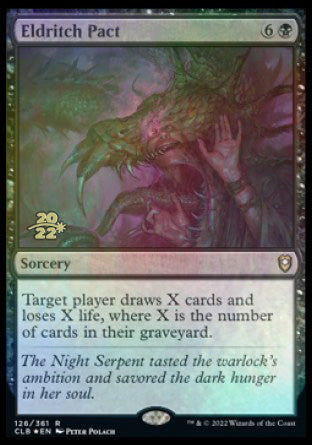 Eldritch Pact [Commander Legends: Battle for Baldur's Gate Prerelease Promos] - Magic: The Gathering - Card Brawlers | Quebec | Canada |