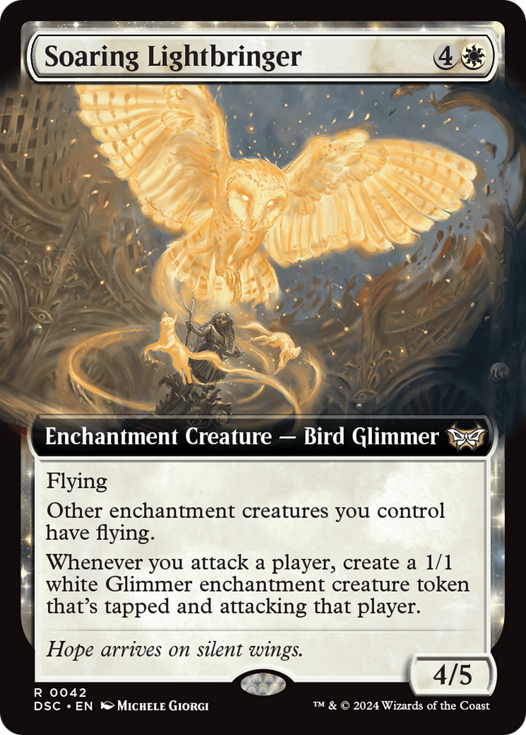Soaring Lightbringer (Extended Art) [Duskmourn: House of Horror Commander] - Magic: The Gathering - Card Brawlers | Quebec | Canada |