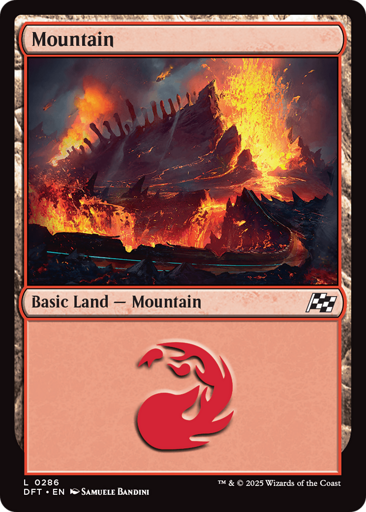 Mountain (0286) [Aetherdrift] - Magic: The Gathering - Card Brawlers | Quebec | Canada |