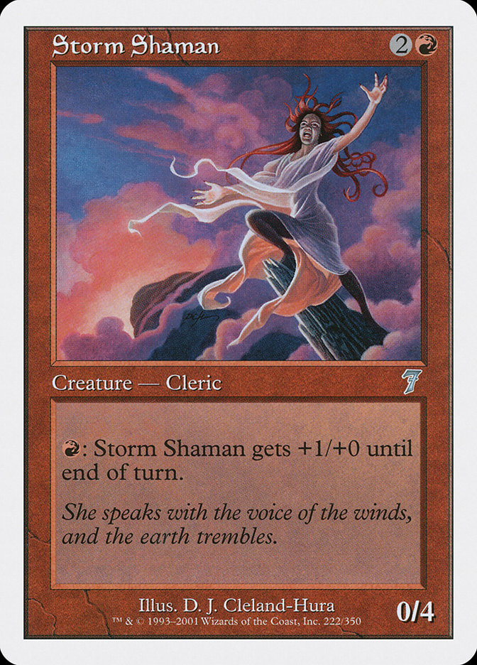 Storm Shaman [Seventh Edition] - Magic: The Gathering - Card Brawlers | Quebec | Canada |