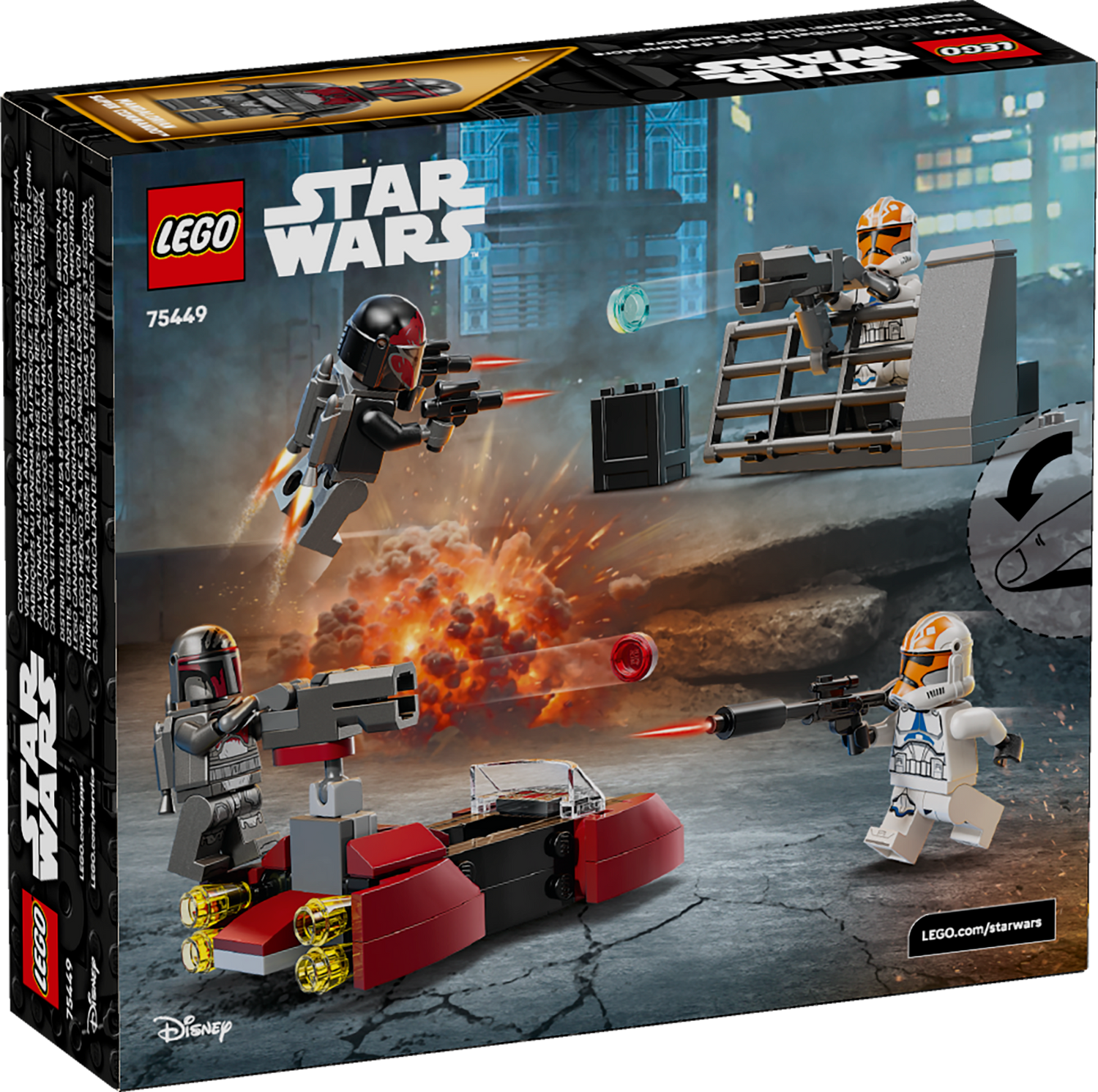 LEGO® - Star Wars TM - Siege of Mandalore Battle Pack - Building Kit - 75449 - Lego - Card Brawlers | Quebec | Canada |