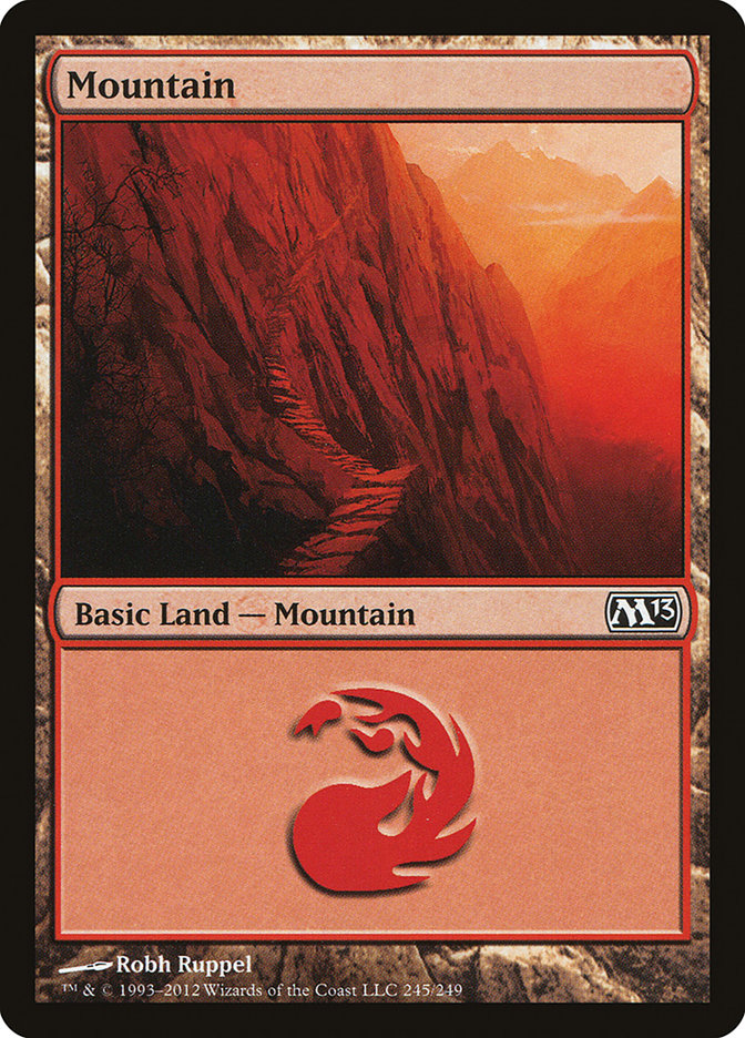 Mountain (245) [Magic 2013] - Magic: The Gathering - Card Brawlers | Quebec | Canada |