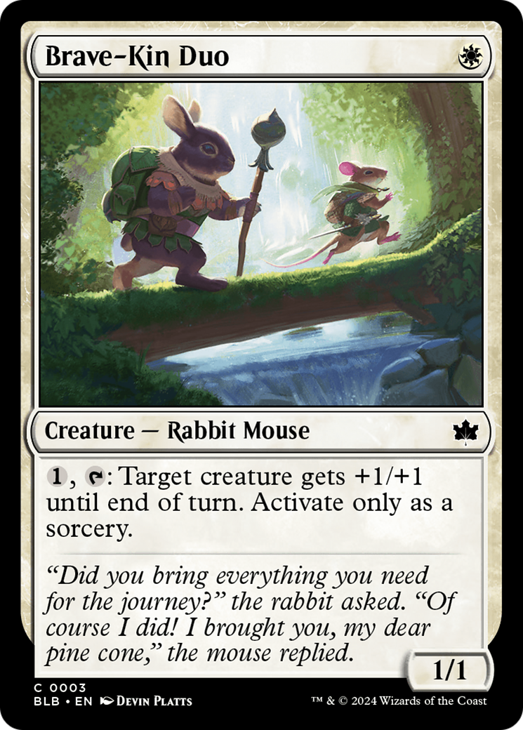 Brave-Kin Duo [Bloomburrow] - Magic: The Gathering - Card Brawlers | Quebec | Canada |