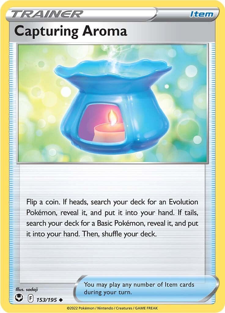 Capturing Aroma (153/195) [Sword & Shield: Silver Tempest] - Pokémon - Card Brawlers | Quebec | Canada |