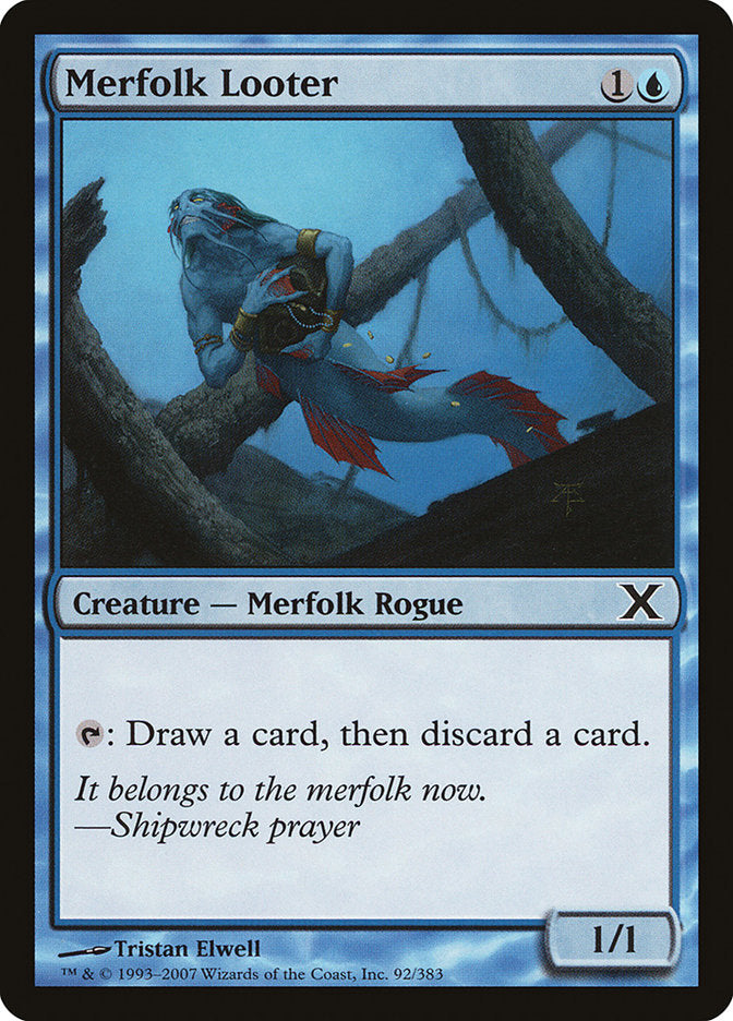 Merfolk Looter [Tenth Edition] - Magic: The Gathering - Card Brawlers | Quebec | Canada |