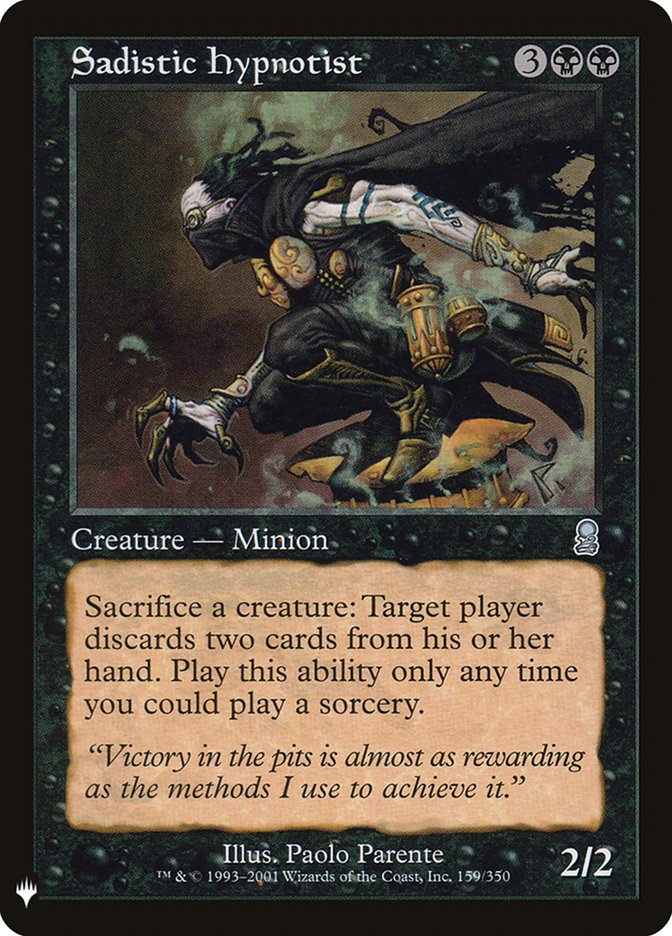 Sadistic Hypnotist [Mystery Booster] - Magic: The Gathering - Card Brawlers | Quebec | Canada |