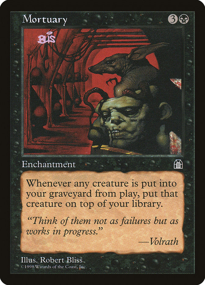 Mortuary [Stronghold] - Magic: The Gathering - Card Brawlers | Quebec | Canada |