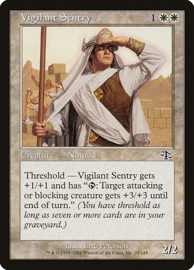 Vigilant Sentry [Judgment] - Magic: The Gathering - Card Brawlers | Quebec | Canada |
