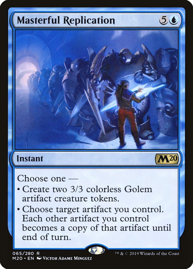 Masterful Replication [Core Set 2020] - Magic: The Gathering - Card Brawlers | Quebec | Canada |