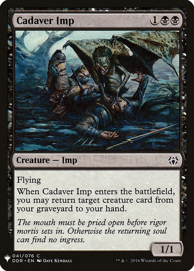 Cadaver Imp [Mystery Booster] - Magic: The Gathering - Card Brawlers | Quebec | Canada |