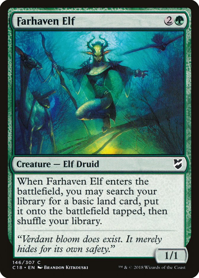 Farhaven Elf [Commander 2018] - Magic: The Gathering - Card Brawlers | Quebec | Canada |