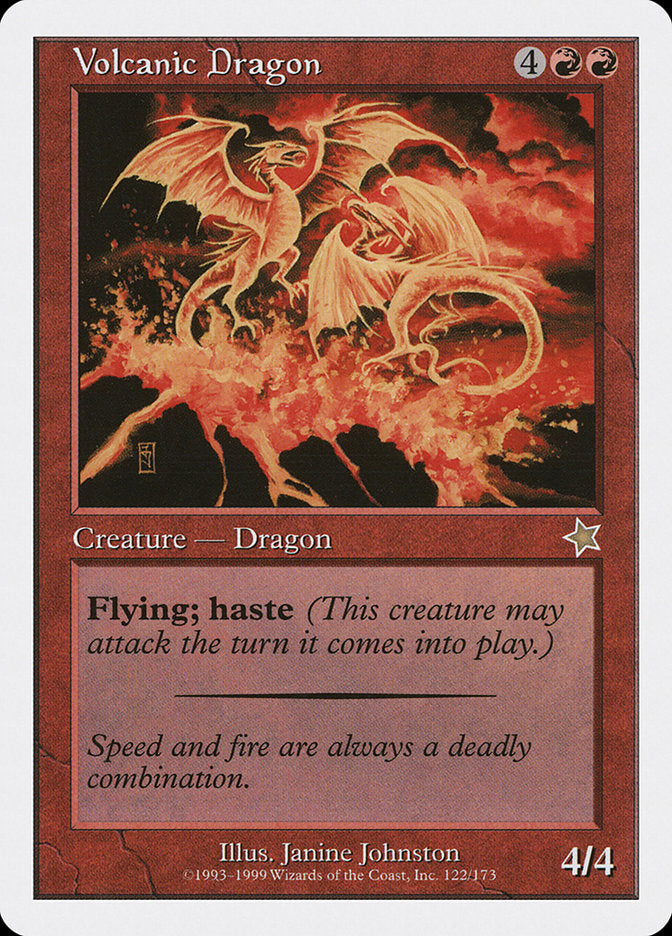 Volcanic Dragon [Starter 1999] - Magic: The Gathering - Card Brawlers | Quebec | Canada |