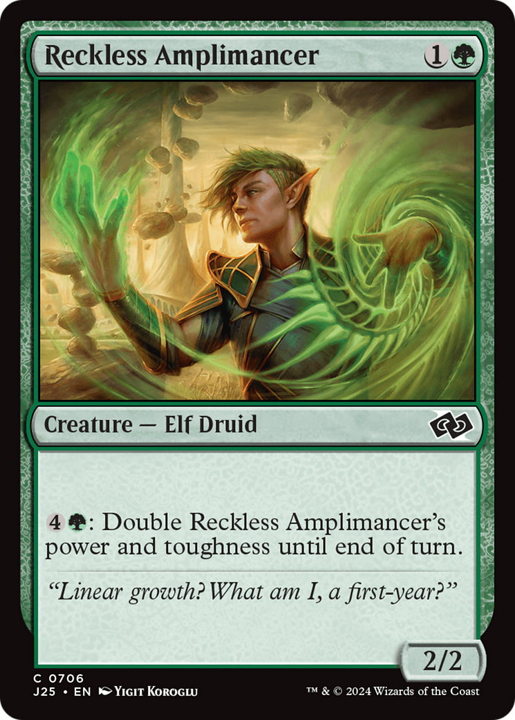 Reckless Amplimancer [Foundations Jumpstart] - Magic: The Gathering - Card Brawlers | Quebec | Canada |