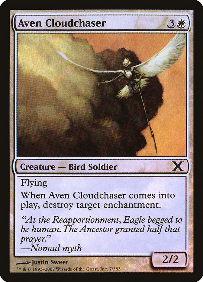 Aven Cloudchaser (Premium Foil) [Tenth Edition] - Magic: The Gathering - Card Brawlers | Quebec | Canada |