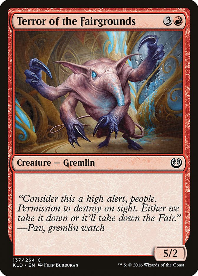 Terror of the Fairgrounds [Kaladesh] - Magic: The Gathering - Card Brawlers | Quebec | Canada |