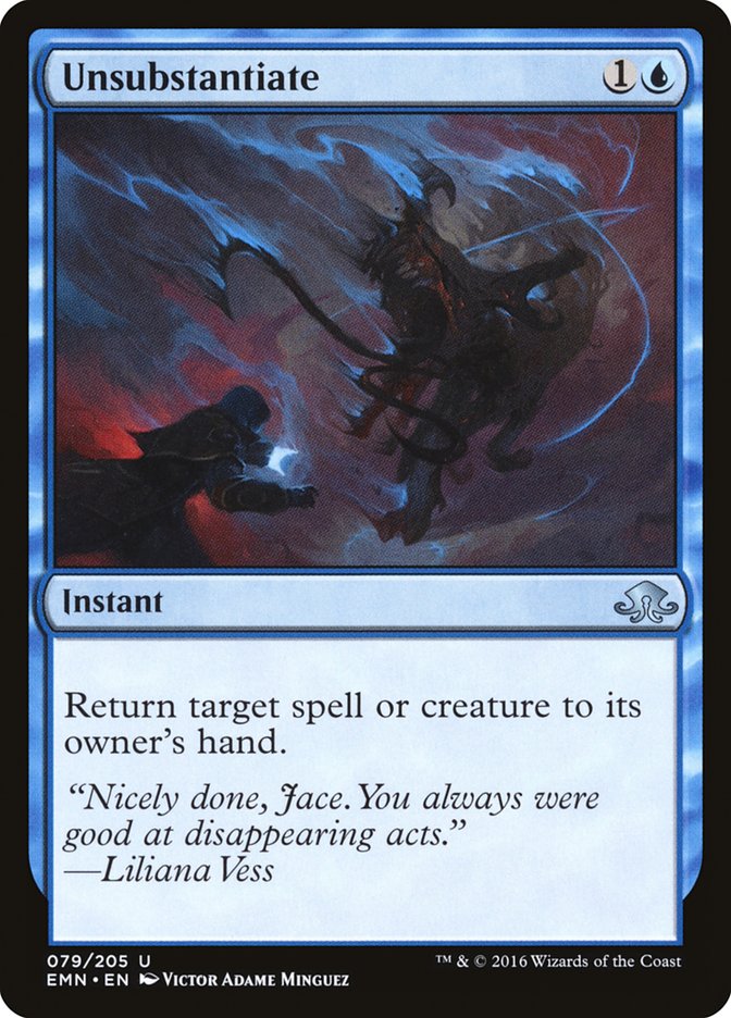 Unsubstantiate [Eldritch Moon] - Magic: The Gathering - Card Brawlers | Quebec | Canada |