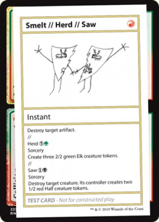 Smelt // Herd // Saw (2021 Edition) [Mystery Booster Playtest Cards] - Magic: The Gathering - Card Brawlers | Quebec | Canada |