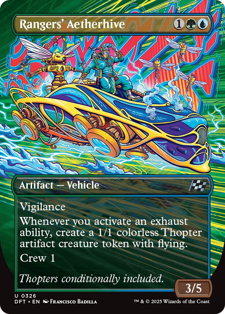 Rangers' Aetherhive (Borderless) [Aetherdrift] - Magic: The Gathering - Card Brawlers | Quebec | Canada |