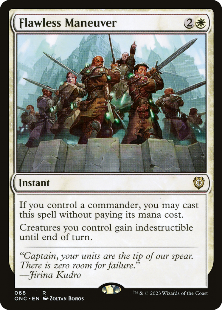 Flawless Maneuver [Phyrexia: All Will Be One Commander] - Magic: The Gathering - Card Brawlers | Quebec | Canada |