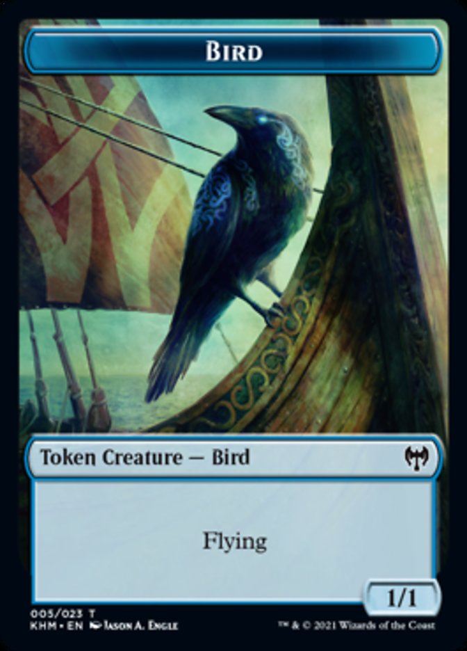Bird Token [Kaldheim Tokens] - Magic: The Gathering - Card Brawlers | Quebec | Canada |