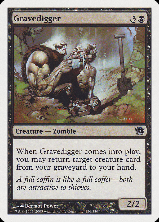Gravedigger [Ninth Edition] - Magic: The Gathering - Card Brawlers | Quebec | Canada |
