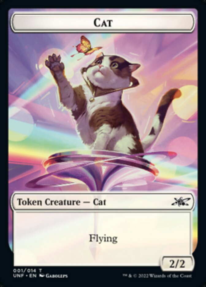 Cat Token [Unfinity Tokens] - Magic: The Gathering - Card Brawlers | Quebec | Canada |