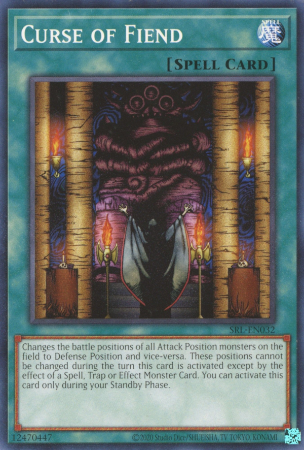 Curse of Fiend [SRL-EN032] Short Print - Yu-Gi-Oh! - Card Brawlers | Quebec | Canada |