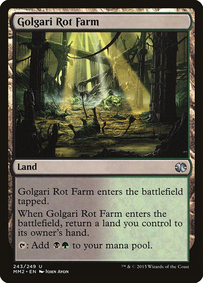 Golgari Rot Farm [Modern Masters 2015] - Magic: The Gathering - Card Brawlers | Quebec | Canada |