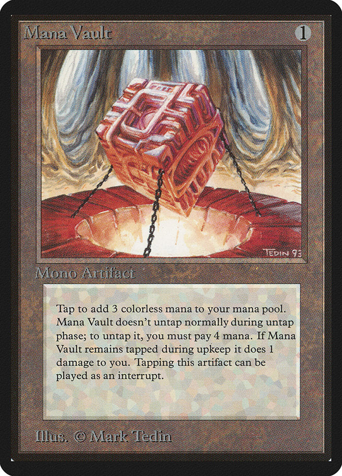Mana Vault [Beta Edition] - Magic: The Gathering - Card Brawlers | Quebec | Canada |
