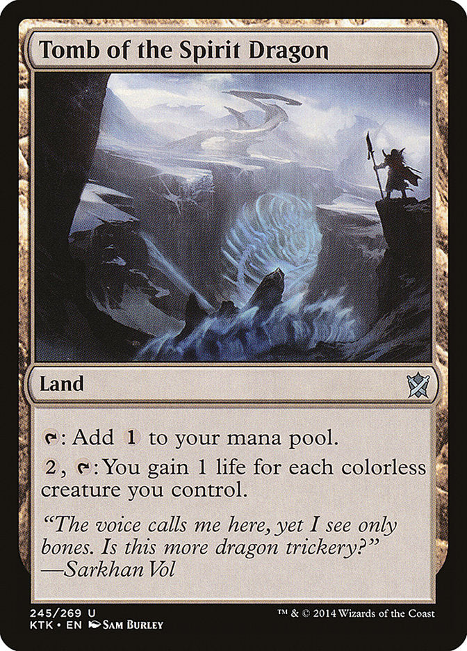 Tomb of the Spirit Dragon [Khans of Tarkir] - Magic: The Gathering - Card Brawlers | Quebec | Canada |
