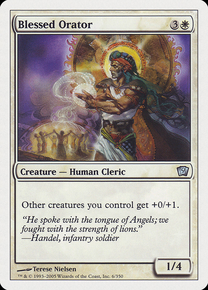 Blessed Orator [Ninth Edition] - Magic: The Gathering - Card Brawlers | Quebec | Canada |