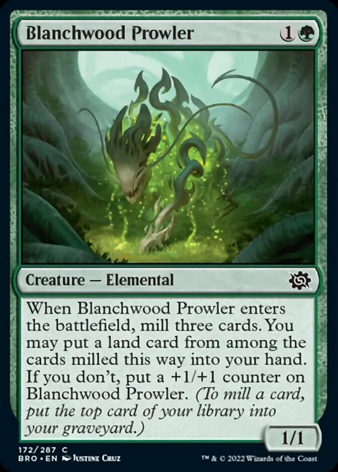 Blanchwood Prowler [The Brothers' War] - Magic: The Gathering - Card Brawlers | Quebec | Canada |