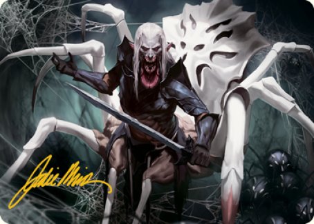 Drider Art Card (Gold-Stamped Signature) [Dungeons & Dragons: Adventures in the Forgotten Realms Art Series] - Magic: The Gathering - Card Brawlers | Quebec | Canada |