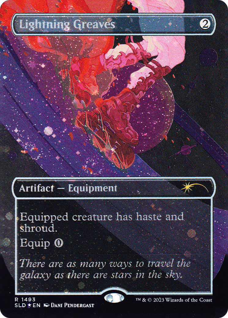 Lightning Greaves (1493) (Galaxy Foil) [Secret Lair Drop Series] - Magic: The Gathering - Card Brawlers | Quebec | Canada |