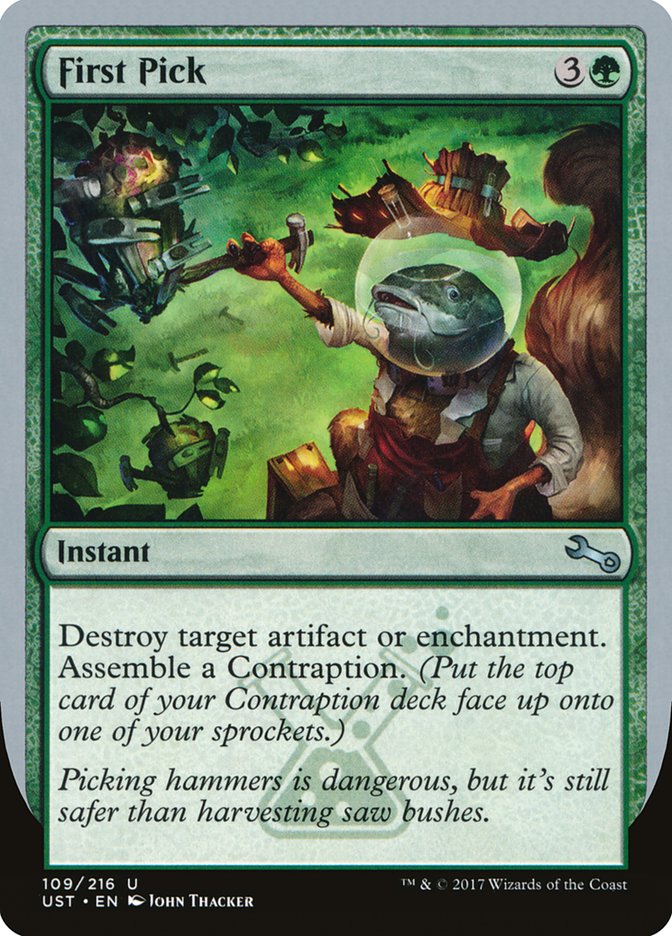 First Pick [Unstable] - Magic: The Gathering - Card Brawlers | Quebec | Canada |