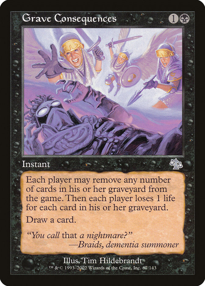 Grave Consequences [Judgment] - Magic: The Gathering - Card Brawlers | Quebec | Canada |