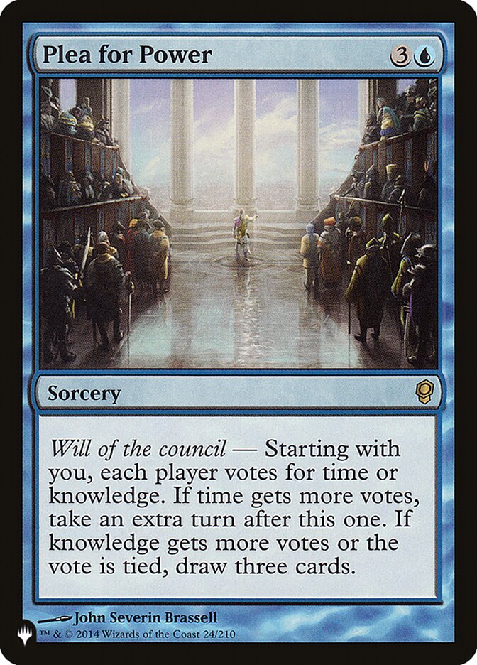 Plea for Power [The List] - Magic: The Gathering - Card Brawlers | Quebec | Canada |