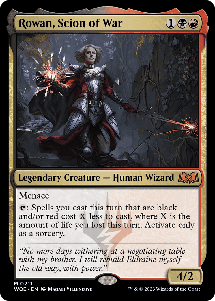 Rowan, Scion of War [Wilds of Eldraine] - Magic: The Gathering - Card Brawlers | Quebec | Canada |