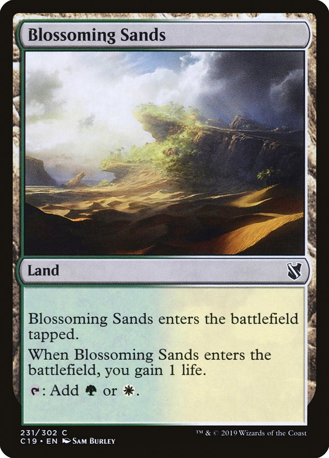 Blossoming Sands [Commander 2019] - Magic: The Gathering - Card Brawlers | Quebec | Canada |