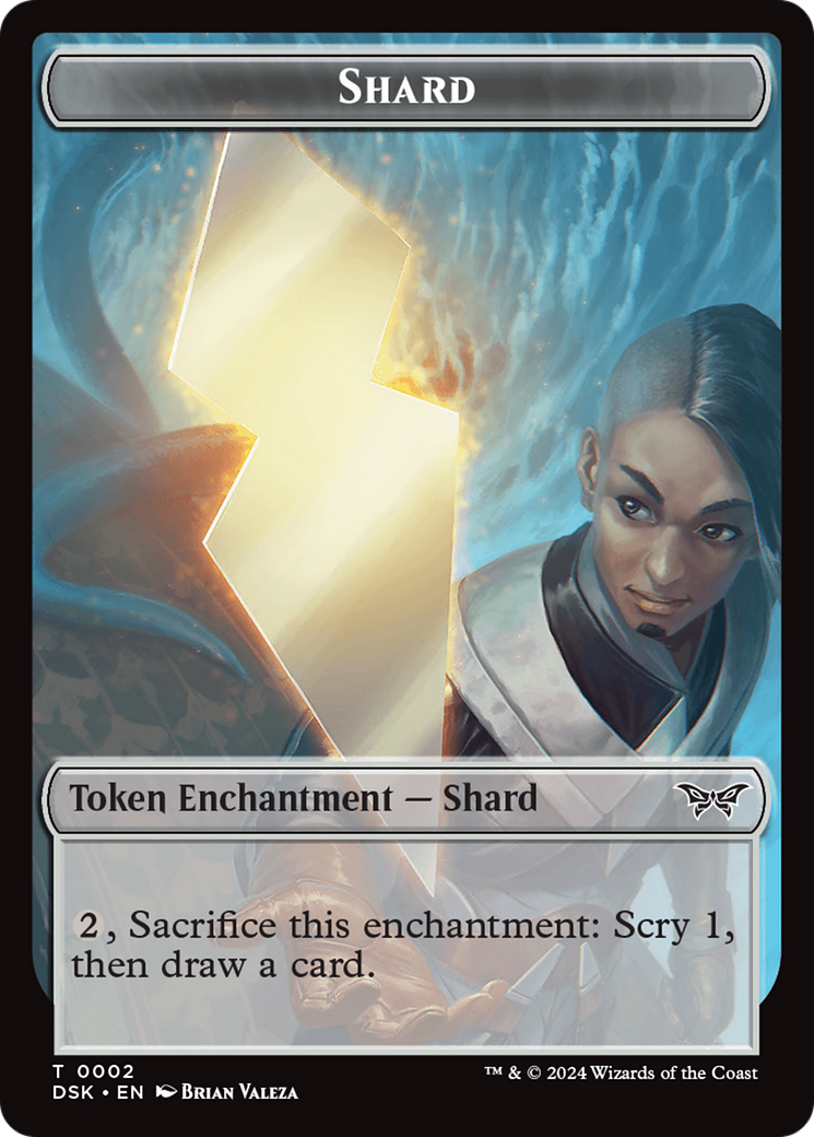 Shard // Manifest Double-Sided Token [Duskmourn: House of Horror Tokens] - Magic: The Gathering - Card Brawlers | Quebec | Canada |