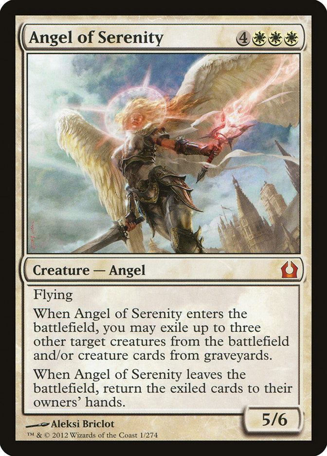 Angel of Serenity [Return to Ravnica] - Magic: The Gathering - Card Brawlers | Quebec | Canada |