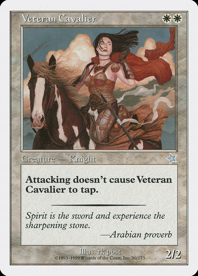 Veteran Cavalier [Starter 1999] - Magic: The Gathering - Card Brawlers | Quebec | Canada |