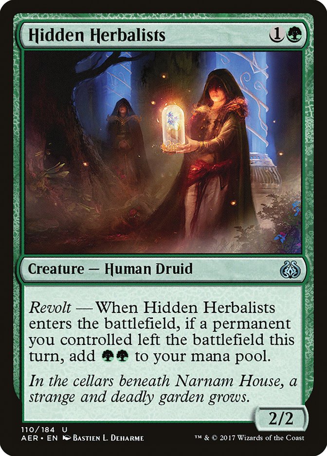Hidden Herbalists [Aether Revolt] - Magic: The Gathering - Card Brawlers | Quebec | Canada |